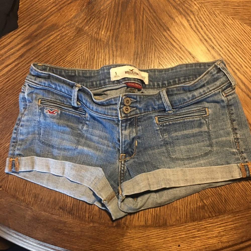 Hollister So Cal Stretch Jean Shorts